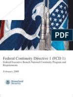Federal Continuity Directive (Homeland Security)