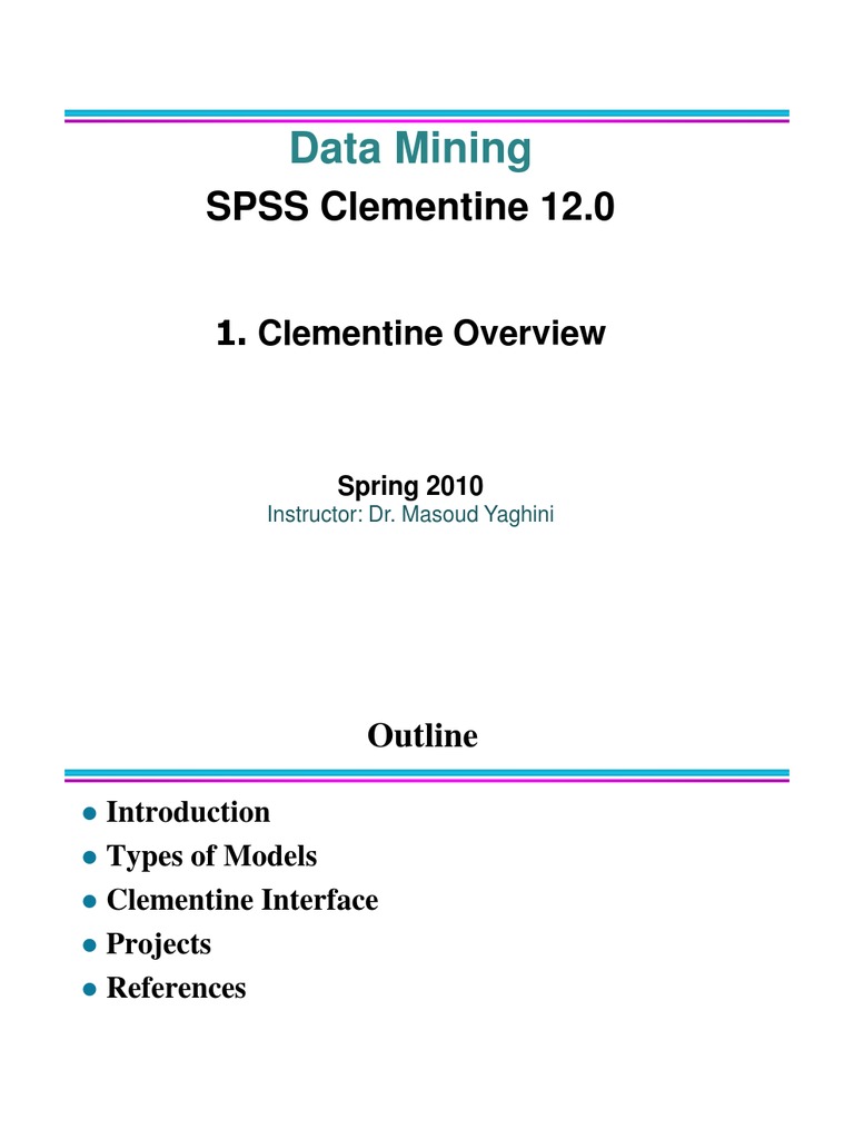 Spss Clementine Free Download