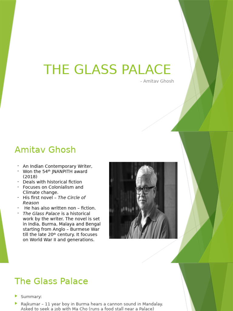 Cover of The Glass Palace by Amitav Ghosh