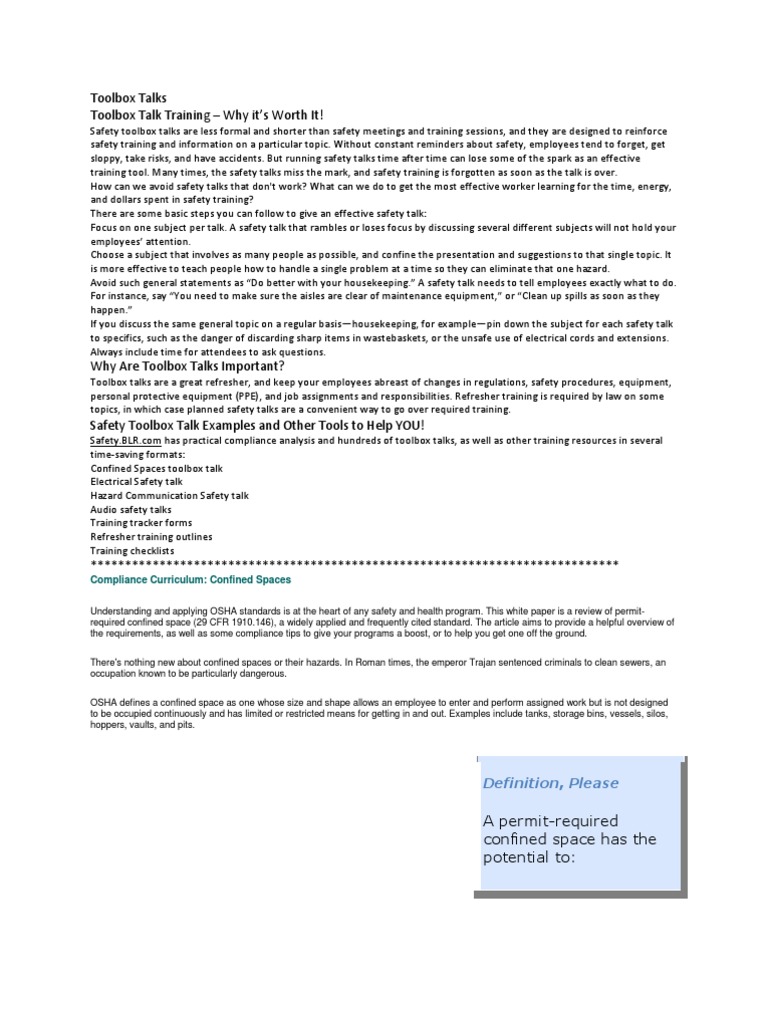 BLR Toolbox CS PDF Occupational Safety And Health Administration