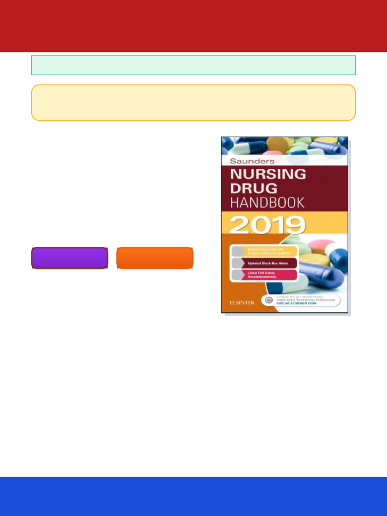 Marie -Ryoの初期イメージ Saunders Nursing Drug Handbook 2019 Robert J Kizior ebook 2025