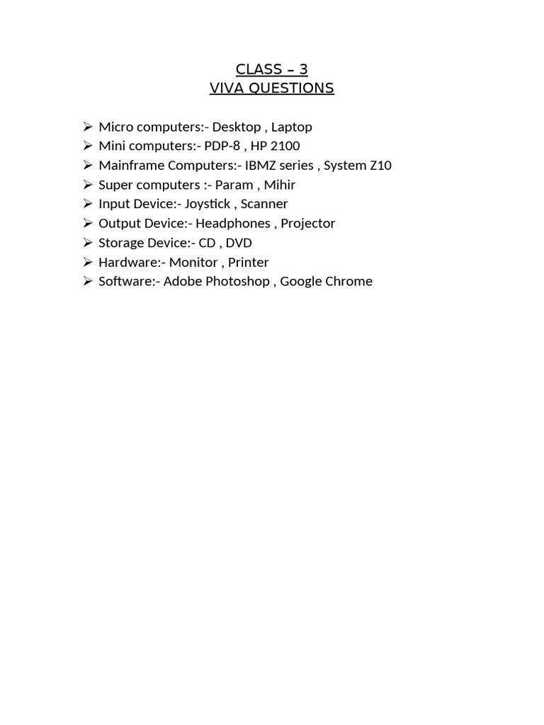 Computer Types and Devices Overview | PDF