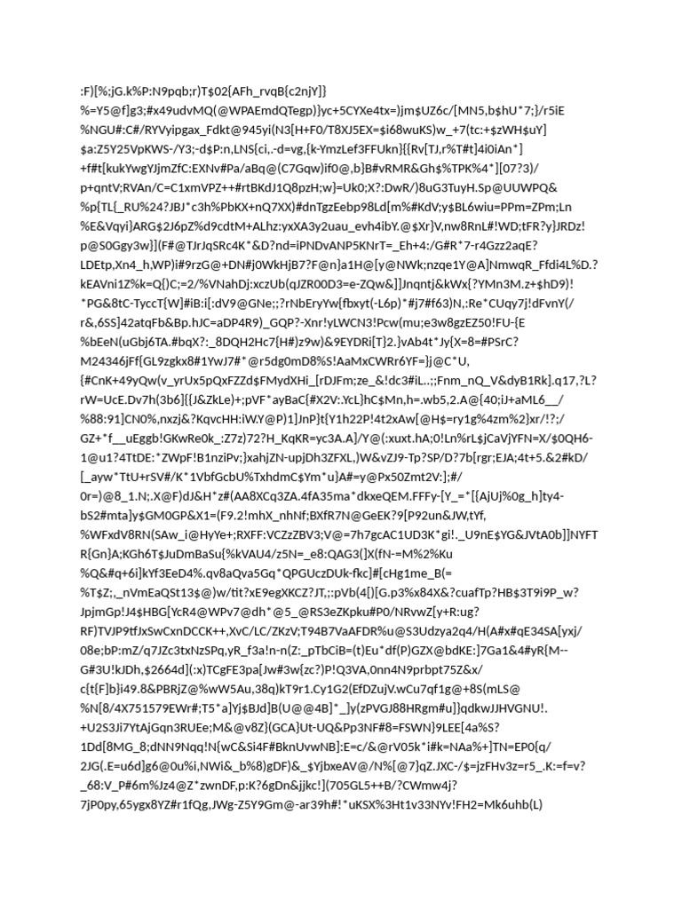 Encrypted Data Analysis Document | PDF