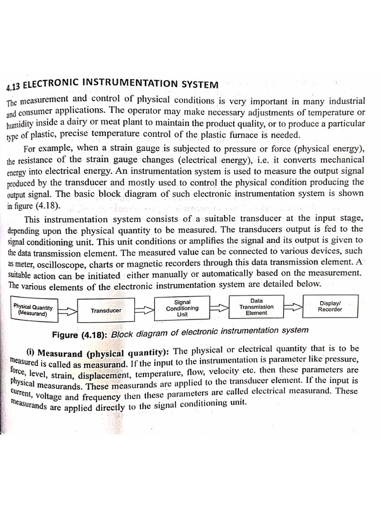 Instrumentation System | PDF