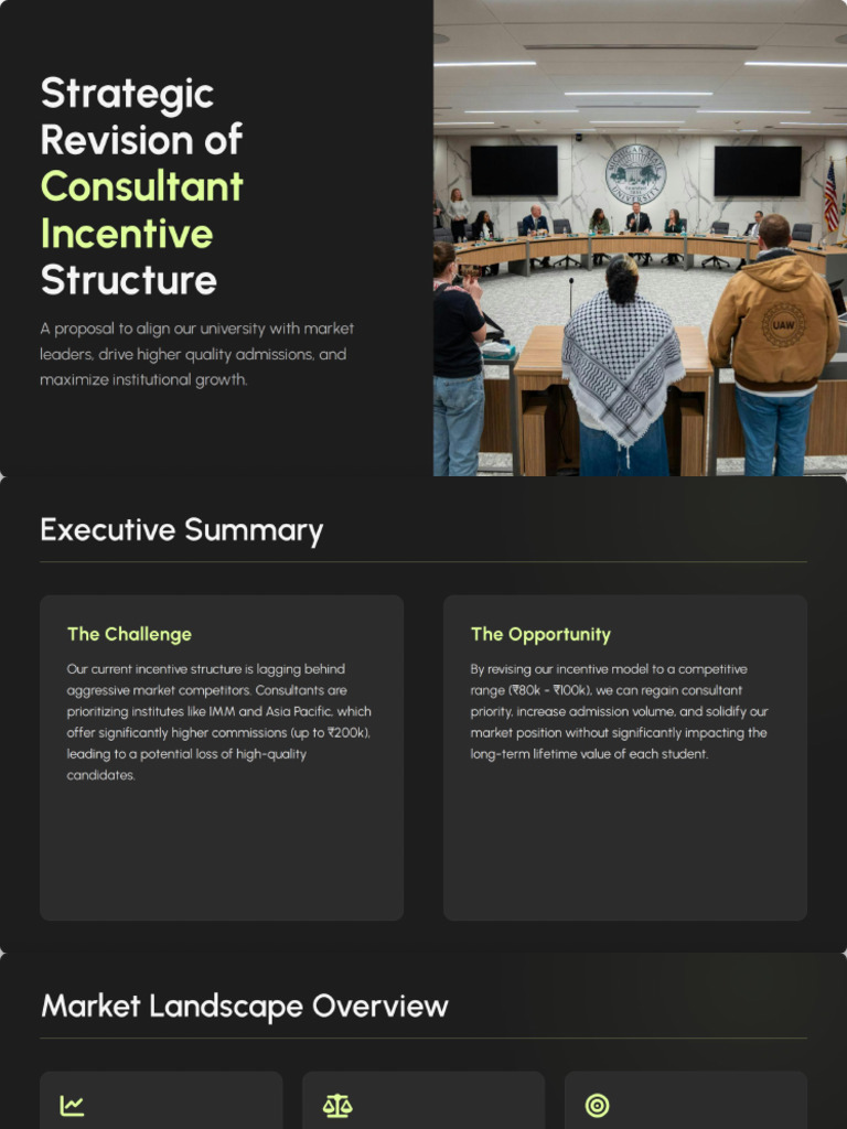 Consultant Incentive Proposal | PDF