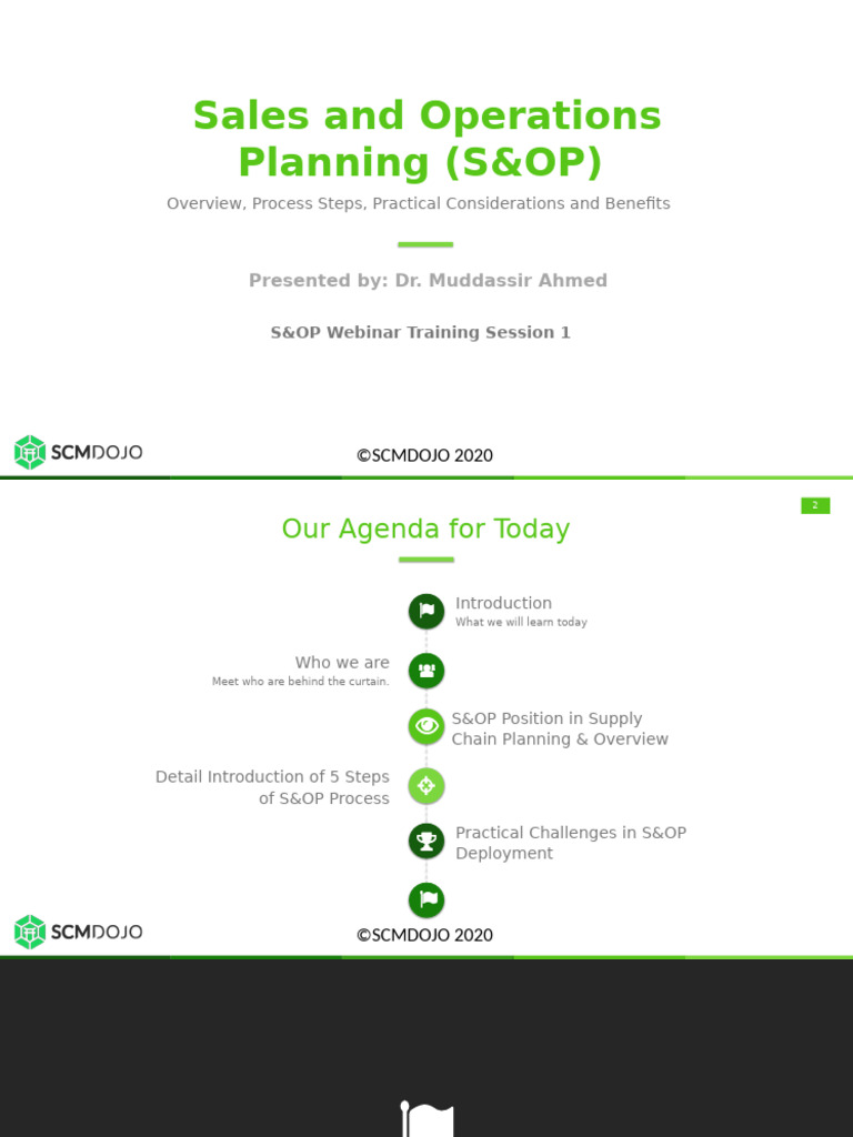 S&OP Process Overview and Benefits | PDF | Supply Chain | Inventory