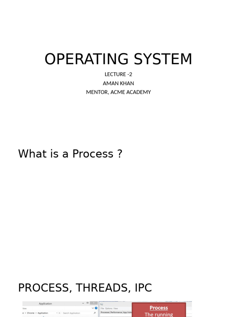 Operating Systeml 2 | PDF | Process (Computing) | Scheduling (Computing)