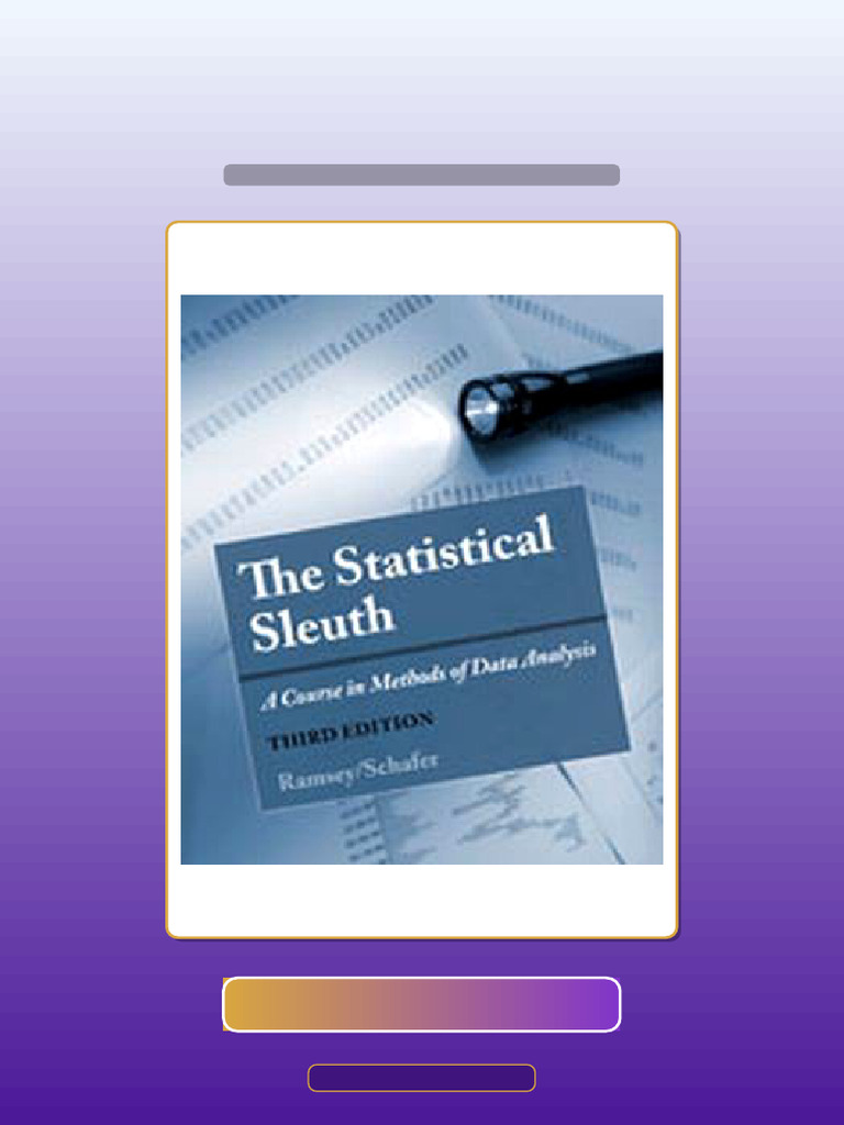 Test Bank For The Statistical Sleuth A Course in Methods of Data ...