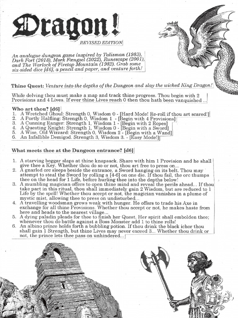 Dragon Singles | PDF