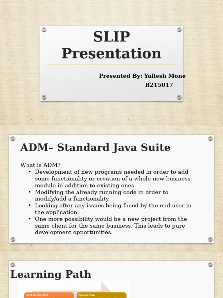 Java Development Internship Overview | PDF | Object Oriented ...