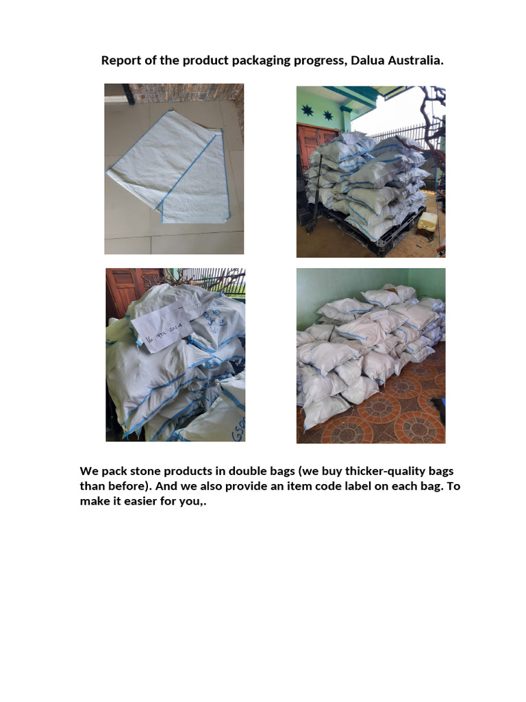 Report of The Product Packaging Progress | PDF