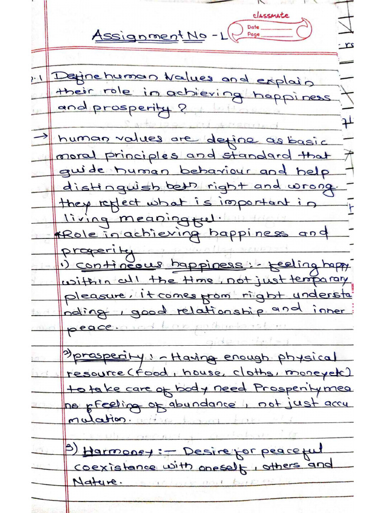 Uhv Assignment | PDF