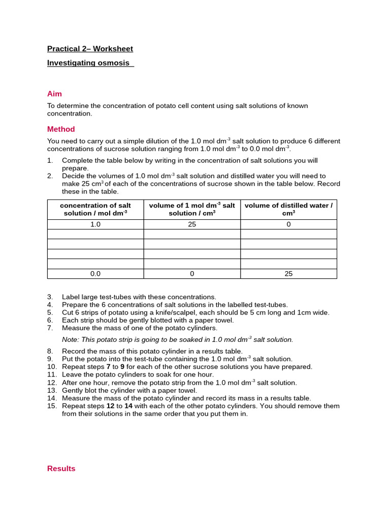 Practical 2 | PDF | Concentration