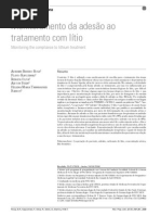 Monitoramento da adesão do tratamento_lítio