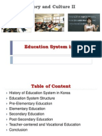 Education System in Korea