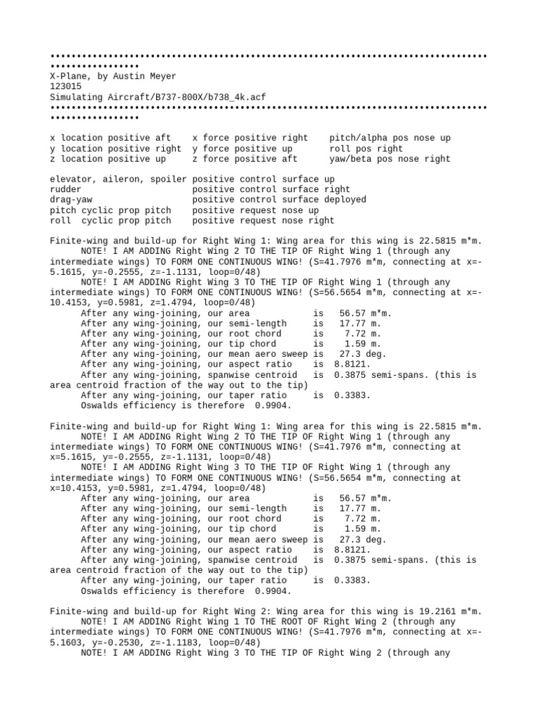 Aircraft Wing Design and Analysis | PDF | Flight Control Surfaces ...