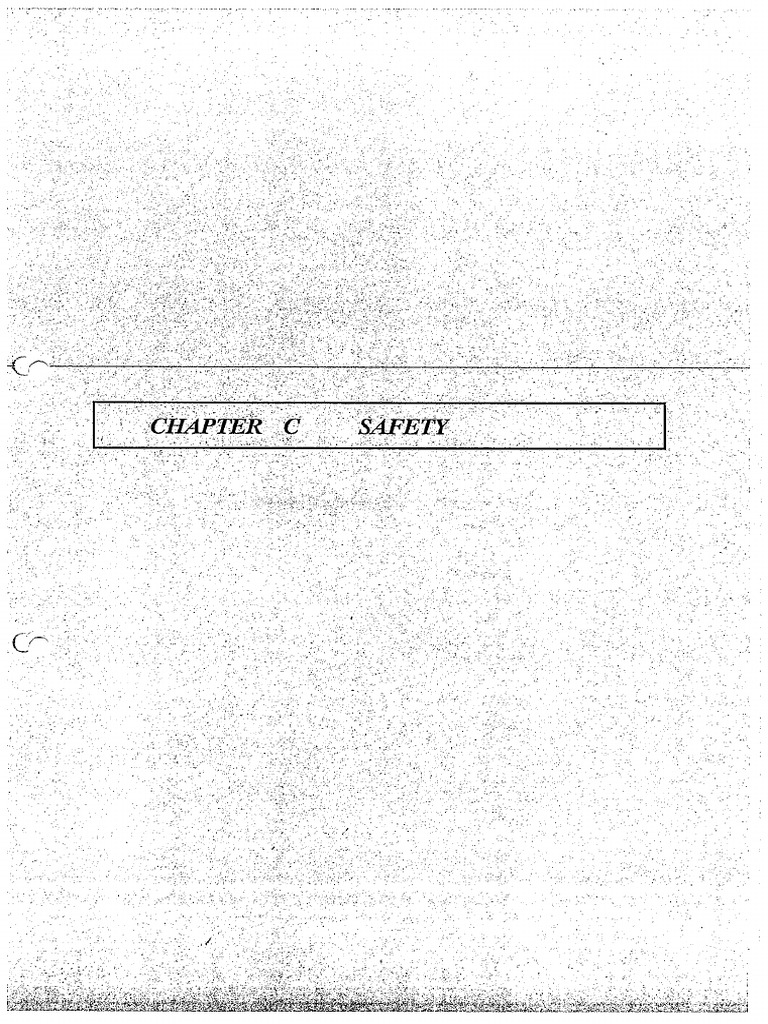 Chapter C - Safety | PDF