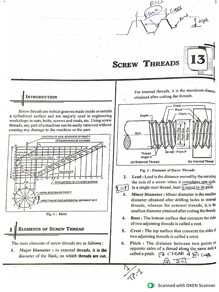 Screw Thread | PDF