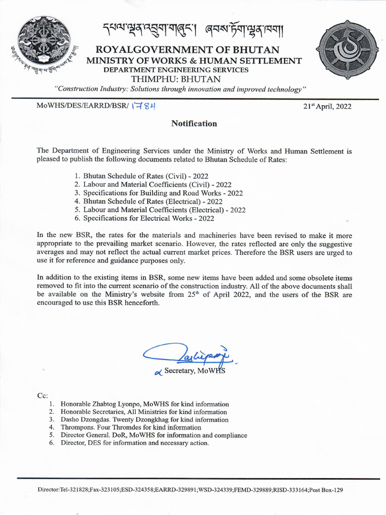 Notification | PDF
