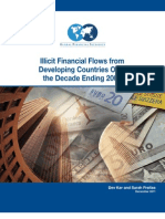 Illicit Financial Flows from Developing Countries Over the Decade Ending 2009