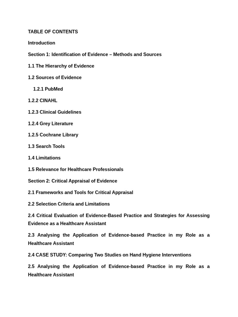 Evidence-Based Practice in Healthcare | PDF | Evidence Based Medicine ...