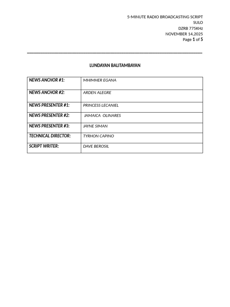 RB Script Legit Na | PDF