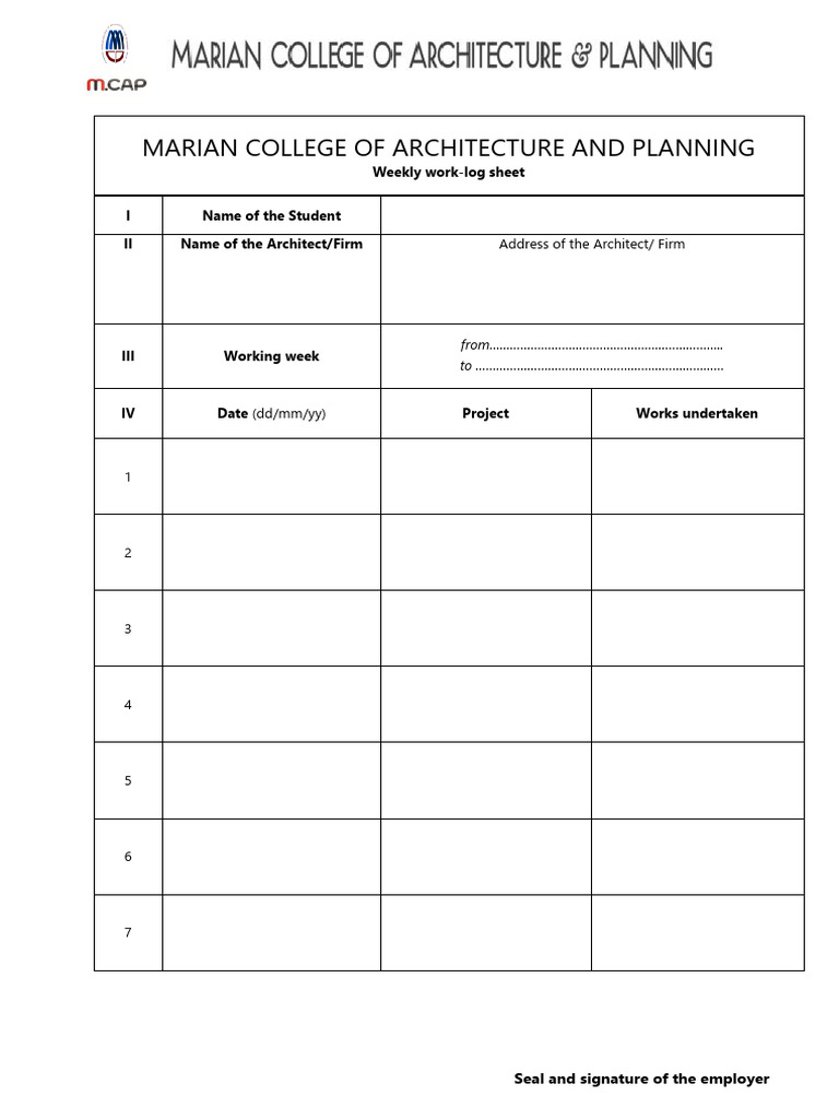 Weekly Log Report 2025 (1) | PDF