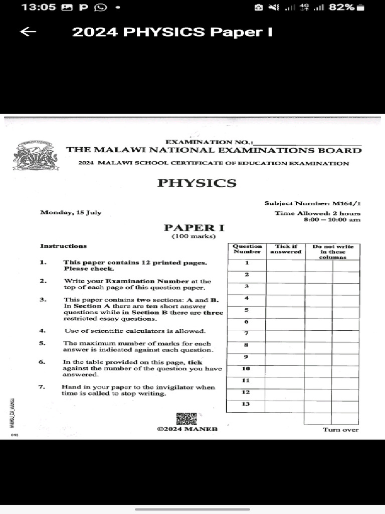 Physics 1 | PDF