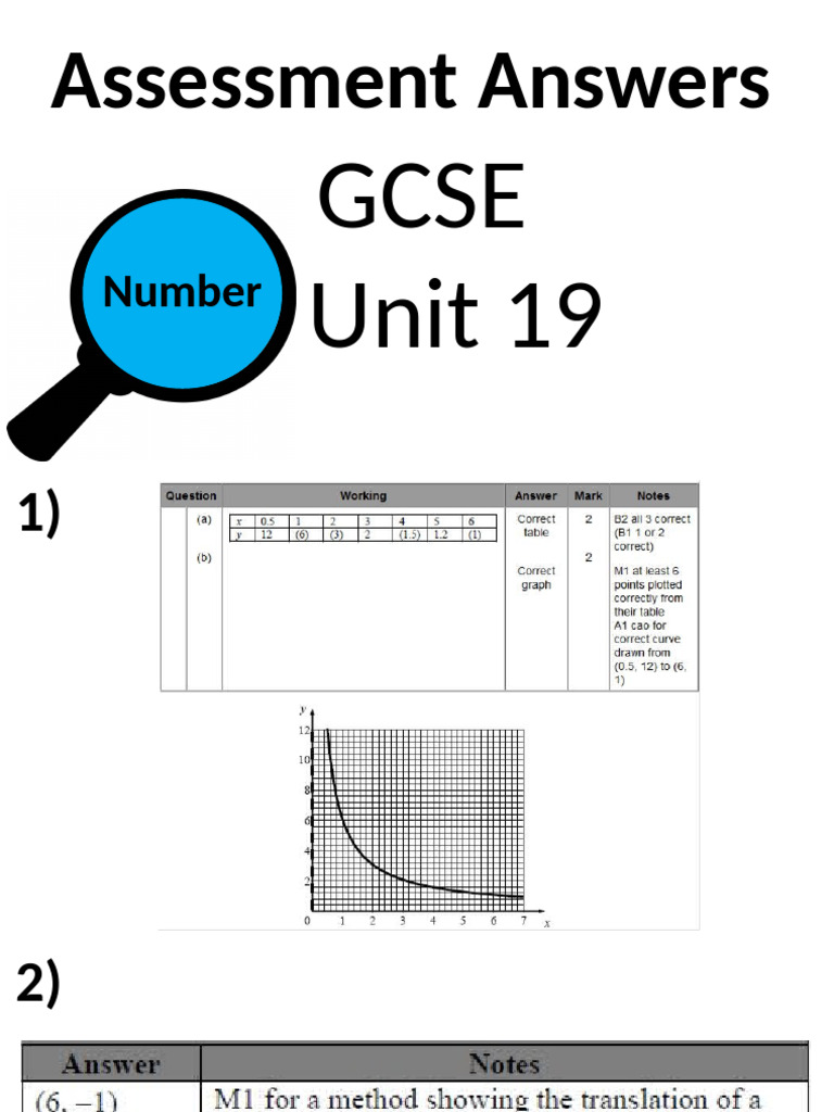 Gcse - Unit - 19 Answers | PDF