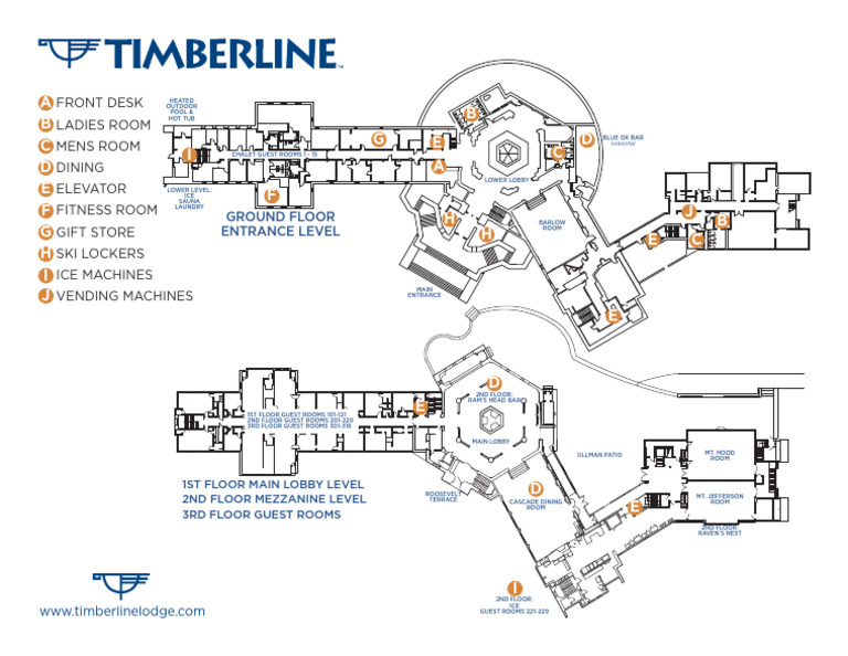 Timberline Lodge Room and Facility Guide | PDF