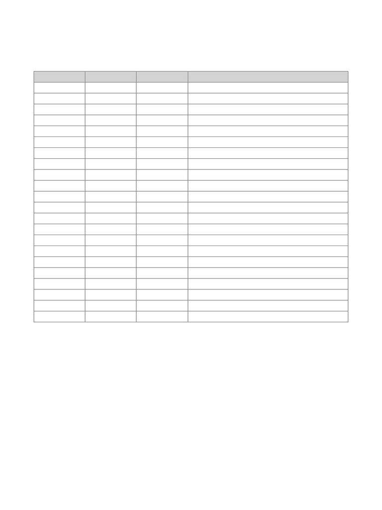 Preboard Timetable | PDF