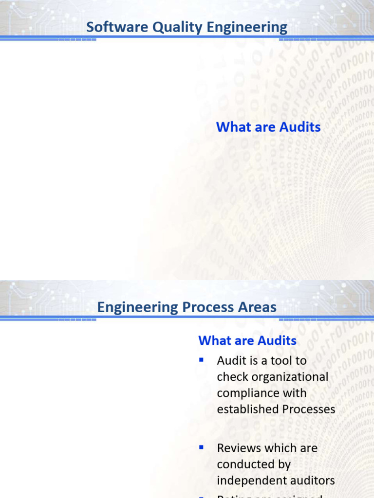 Software Quality Audits and Processes | PDF | Audit | Project Management
