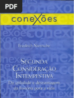 NIETZSCHE, Friedrich. Segunda consideração intempestiva