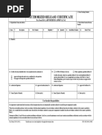 FAA Form 8100-9 Compliance Statement | PDF