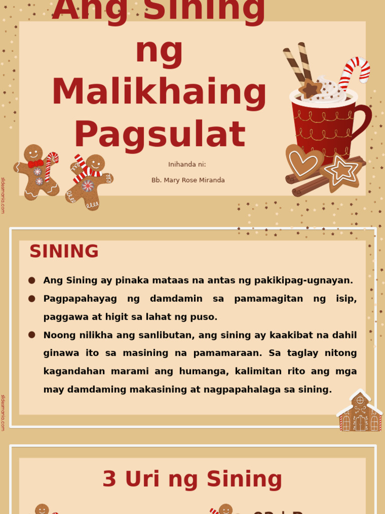 Ang Sining NG Malikhaing Pagsulat | PDF