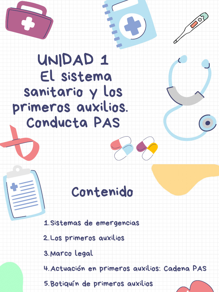 Ud 1 Paux | PDF | Primeros auxilios | Medicina