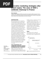 Article-Innovative Marketing Strategies After Patent Expiry The Case of Gsk-S Antibiotic Clamoxyl in France