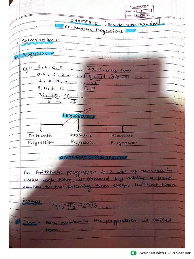 Chapter 5 Arithmetic Progression Compressed 2 Compressed 1 | PDF
