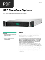 HPE StoreOnce Systems QuickSpecs Overview | PDF | Backup | Cryptography