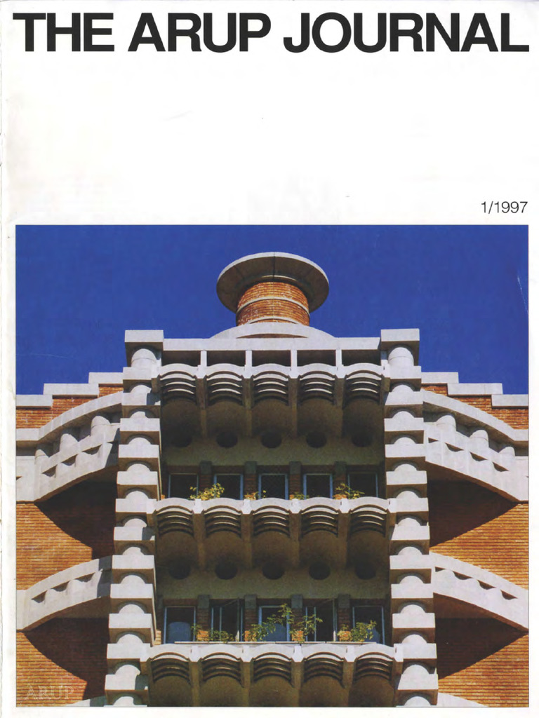 Arup Journal 1997: Engineering Innovations | PDF | Water Heating ...