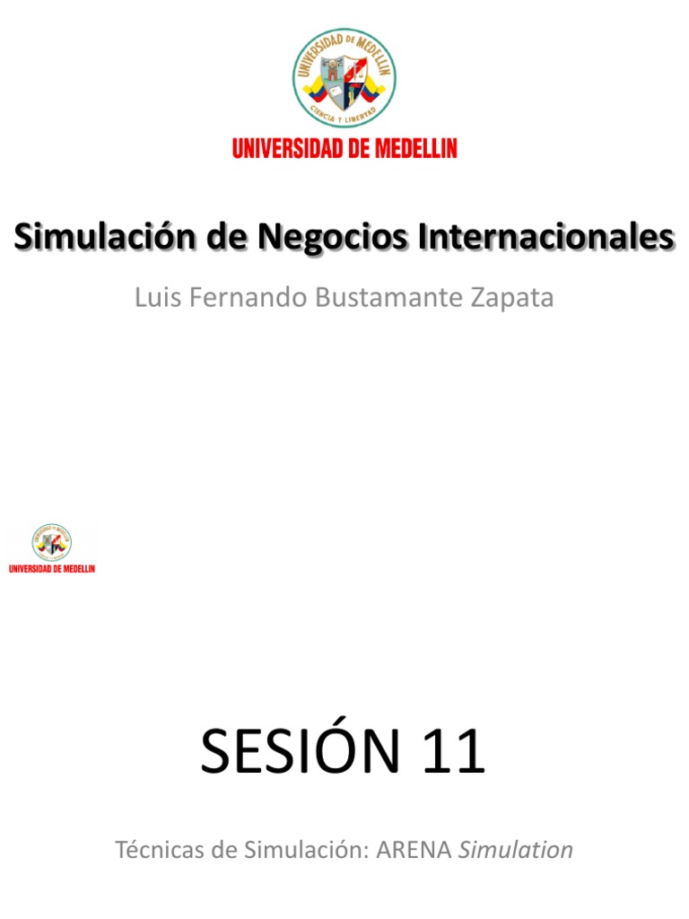 8 ARENA Simulation PDF Simulación Probabilidad