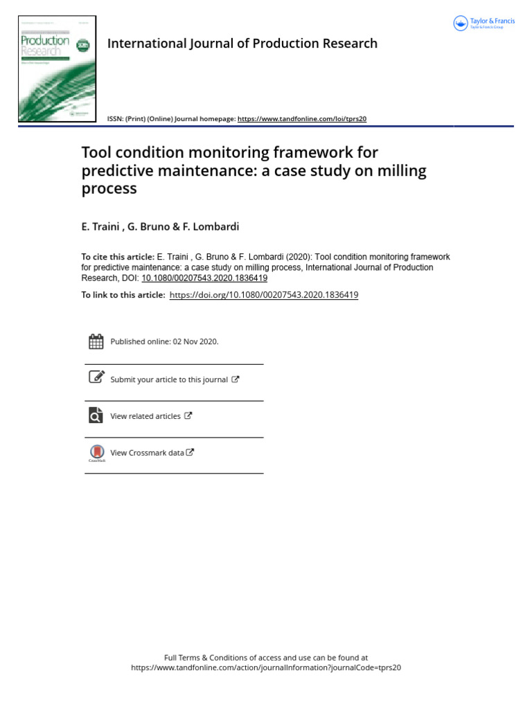 30 - Tool Condition Monitoring Framework for Predictive Maintenance a ...