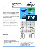 Cableserv Ra Ret Amp Kits & Dip FLTR For Jerrold