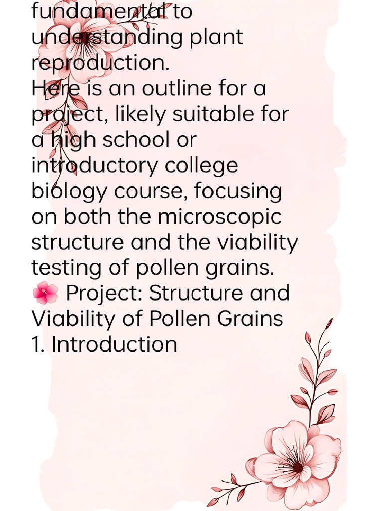 Bio Project | PDF