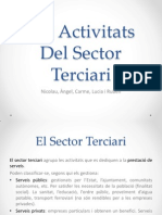 Les Activitats Del Sector Terciari