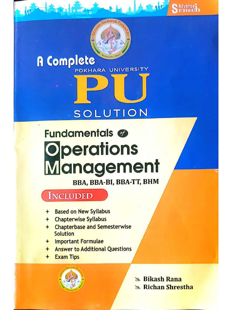 Operation Management | PDF
