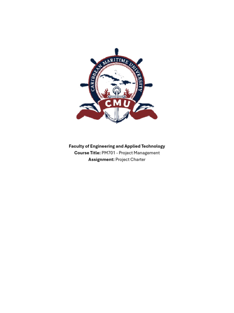 Project Charter Assignment Guide | PDF | Project Management | Business