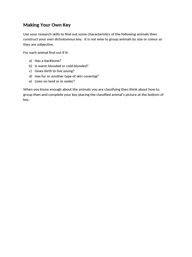 Making Your Own Key - Circle of Life | PDF
