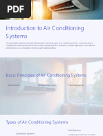 Air Conditioning Working Principles | PDF | Air Conditioning | Duct (Flow)