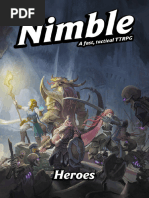 Nimble RPG Character Sheet Guide | PDF | Role Playing Games | Role ...